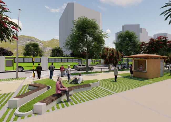 Tramo 3 del Corredor Verde de la Carrera Séptima de Bogotá