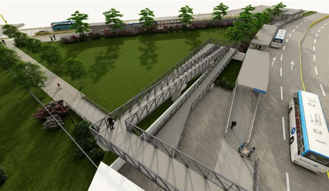 Mejoramiento Físico y Operacional de la Estación Plaza de Flores del Metropolitano